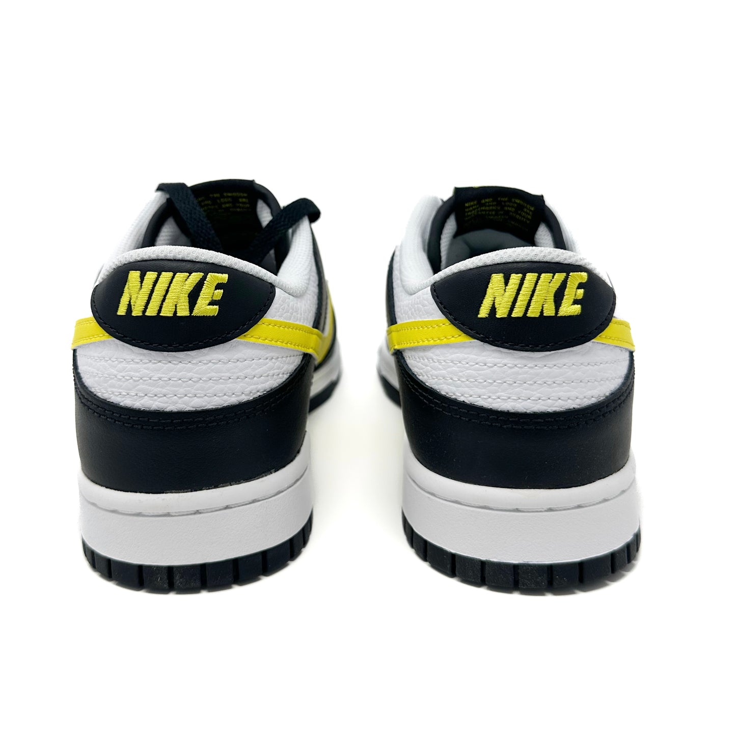 Nike Dunk Low - Black/Yellow Swoosh