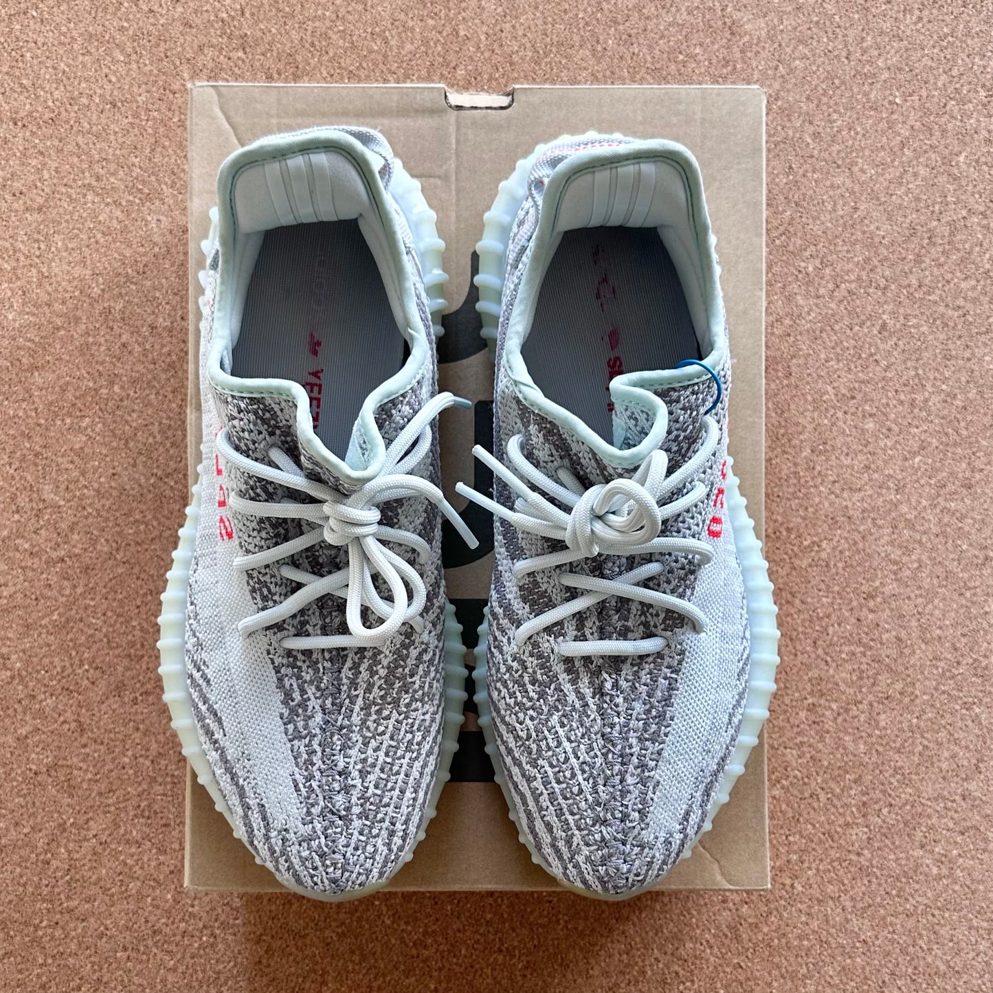 Preloved Yeezy 350V2 - Blue Tint (UK 9)