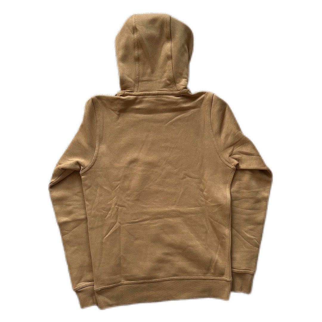 Nike Club Pullover Hoody Swoosh - Brown