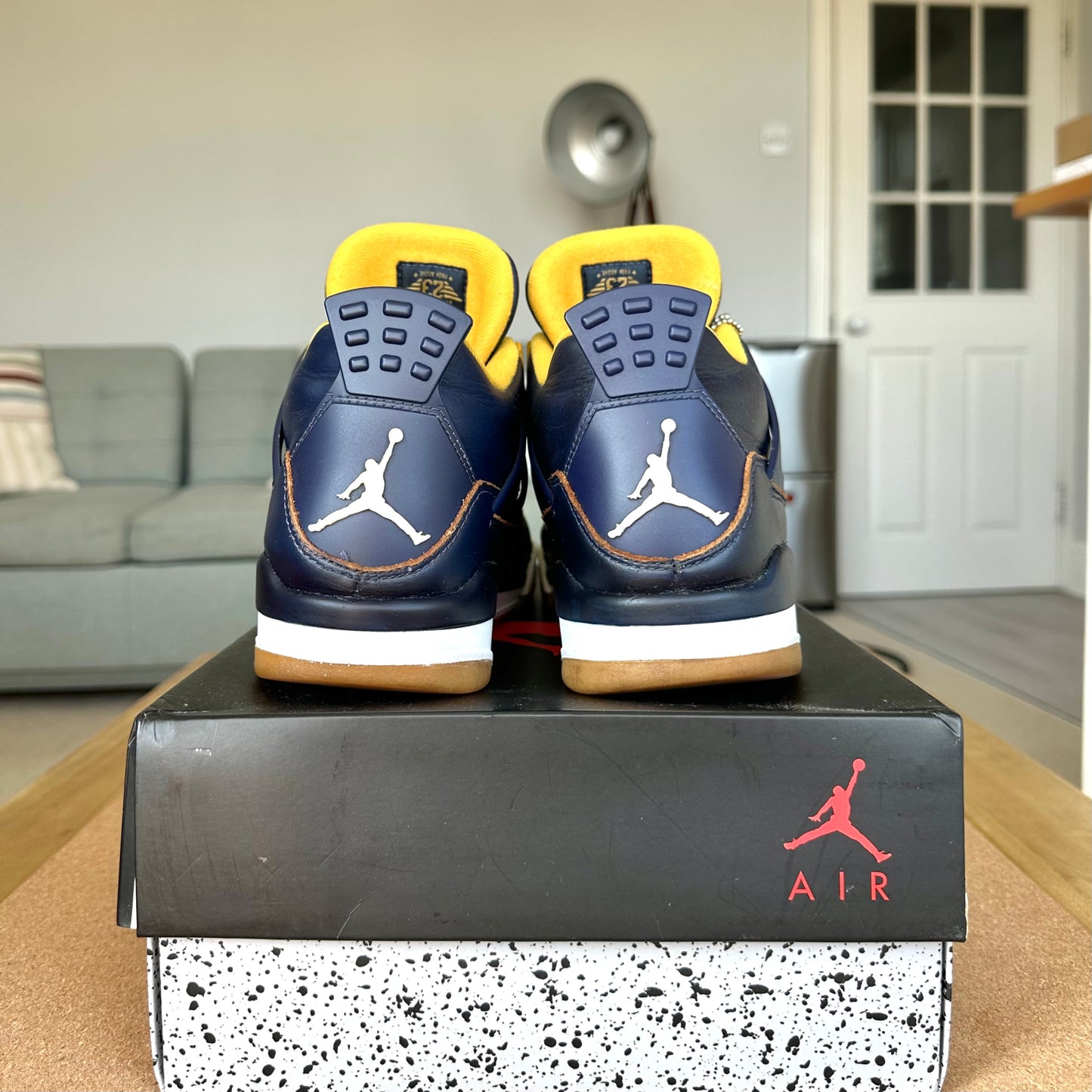 Preloved Air Jordan 4 Retro - Dunk From Above (UK 9.5)