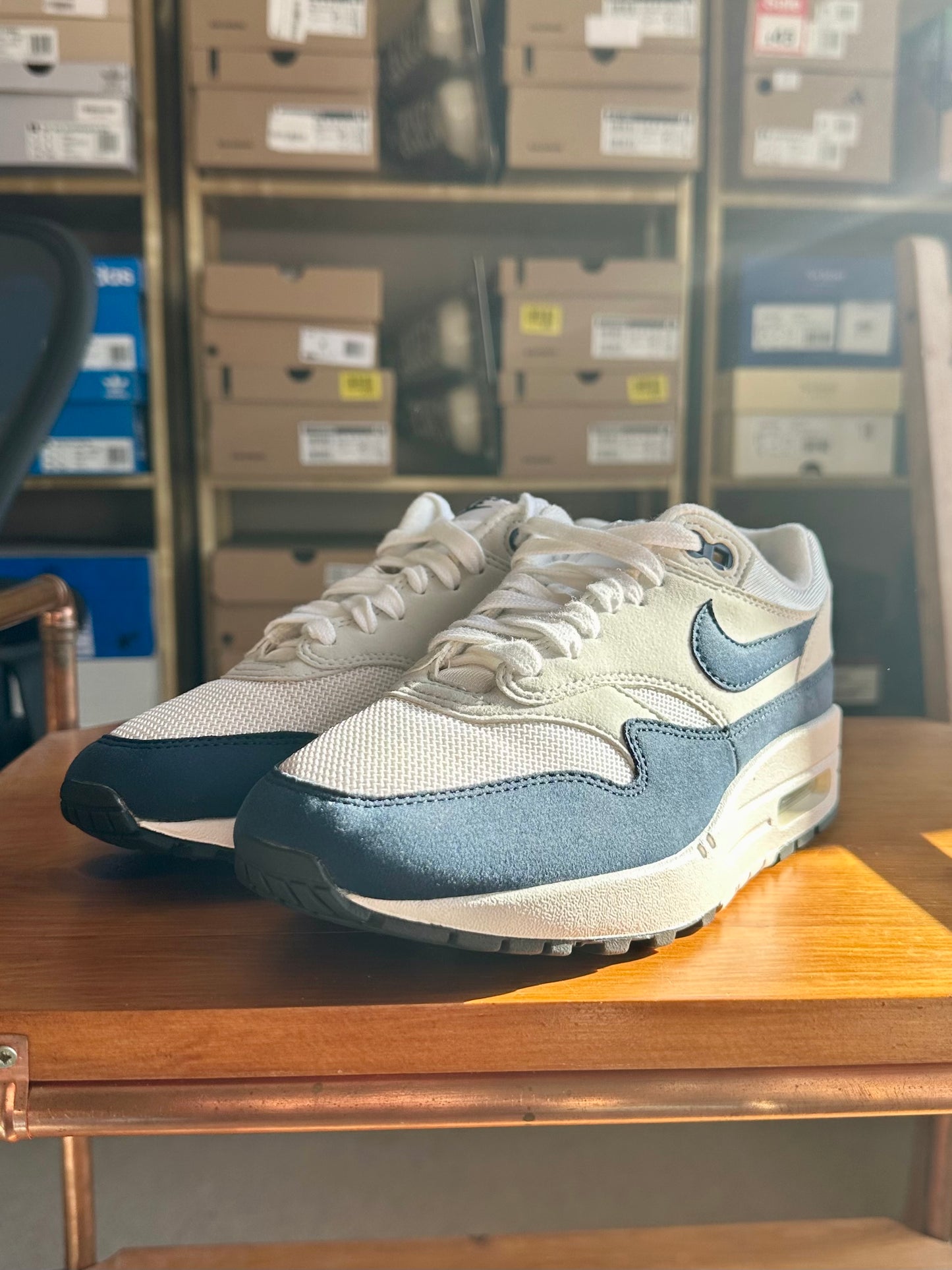 Preloved Nike Air Max 1 - Obsidian Women's 2017 (UK 4) - No Box
