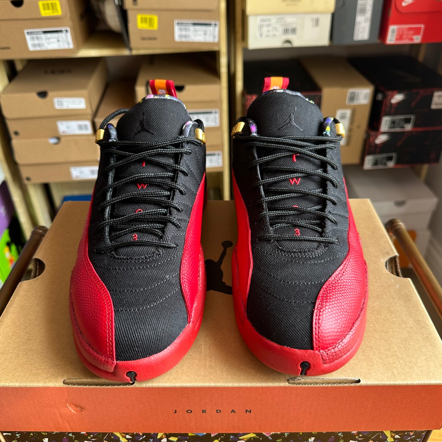 Preloved Air Jordan 12 Super Bowl XV (UK 8)