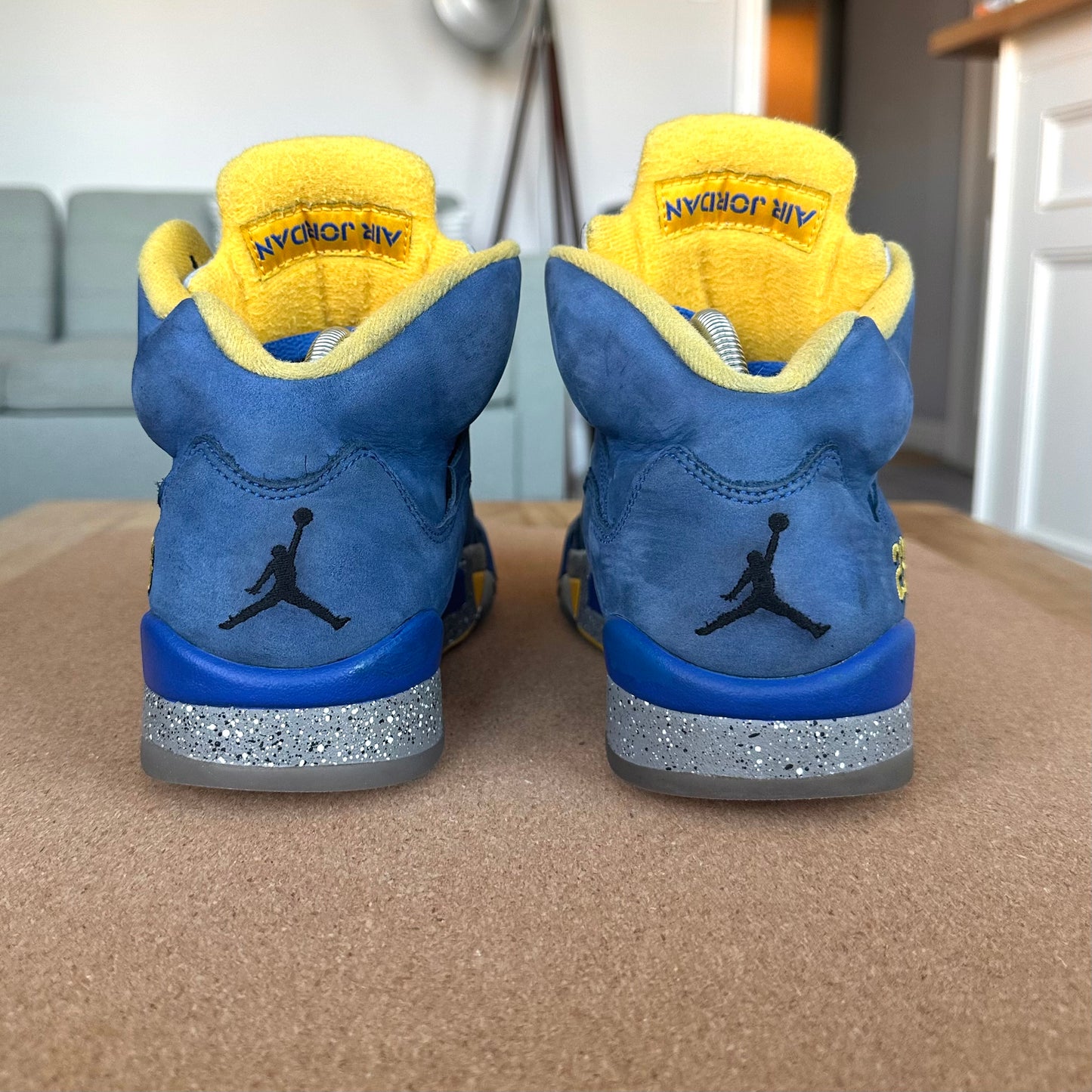 Preloved Air Jordan 5 Retro - 'Laney' Varsity Royal (UK 7)