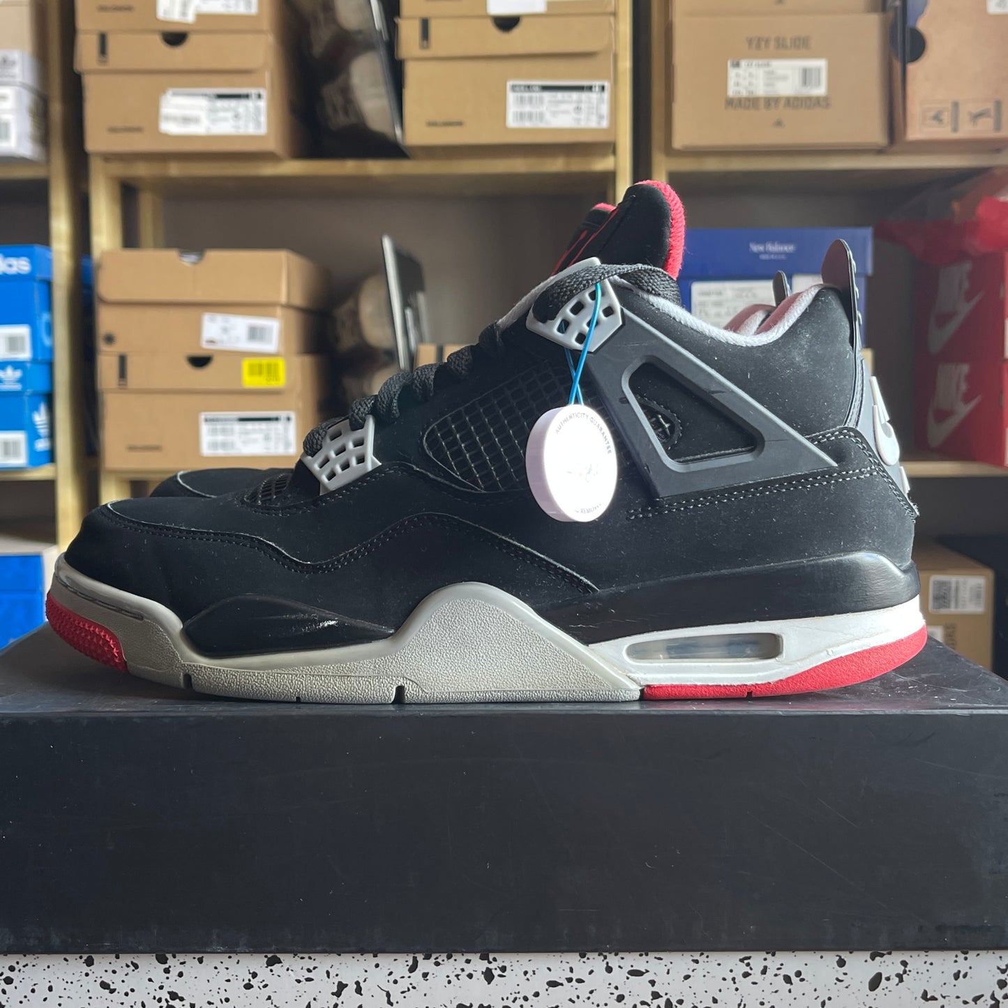Preloved Air Jordan 4 Retro - Bred 2019 (UK 10)
