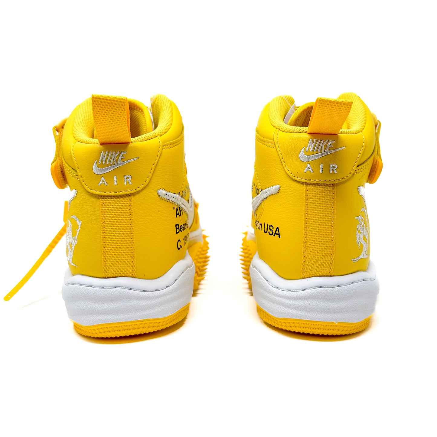 Nike Air Force 1 Mid x Off White - Varsity Maize