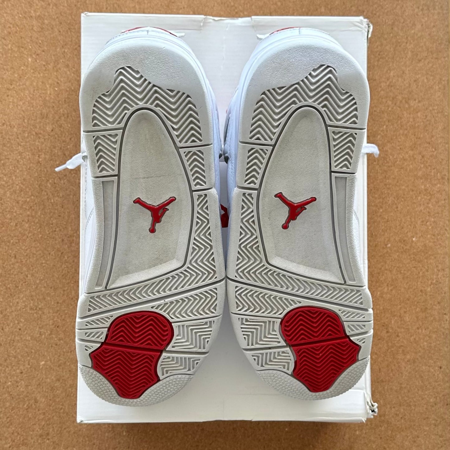 Preloved Air Jordan 4 Retro - Metallic Red (UK 8)