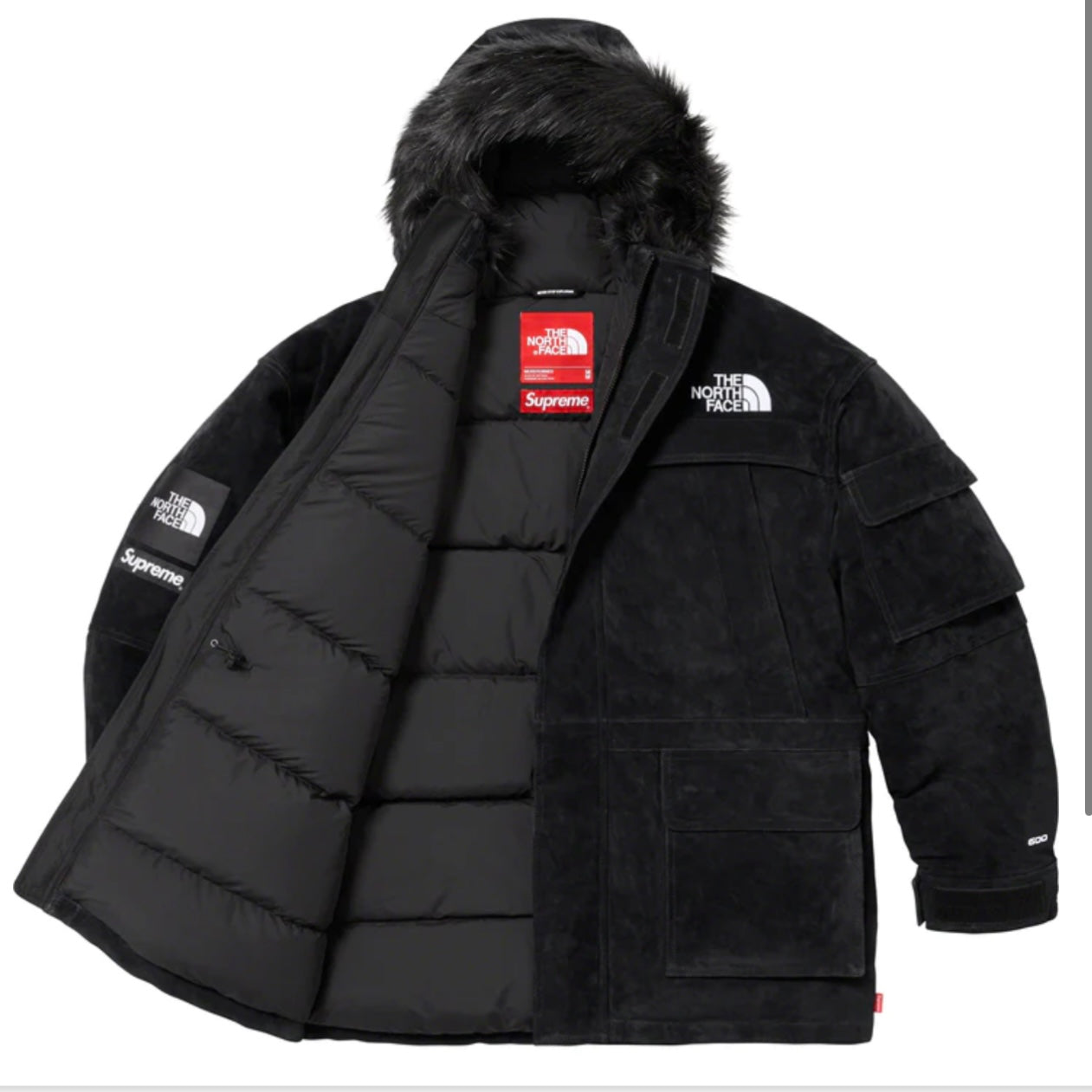 Supreme x The North Face® Suede 600-Fill Down Parka