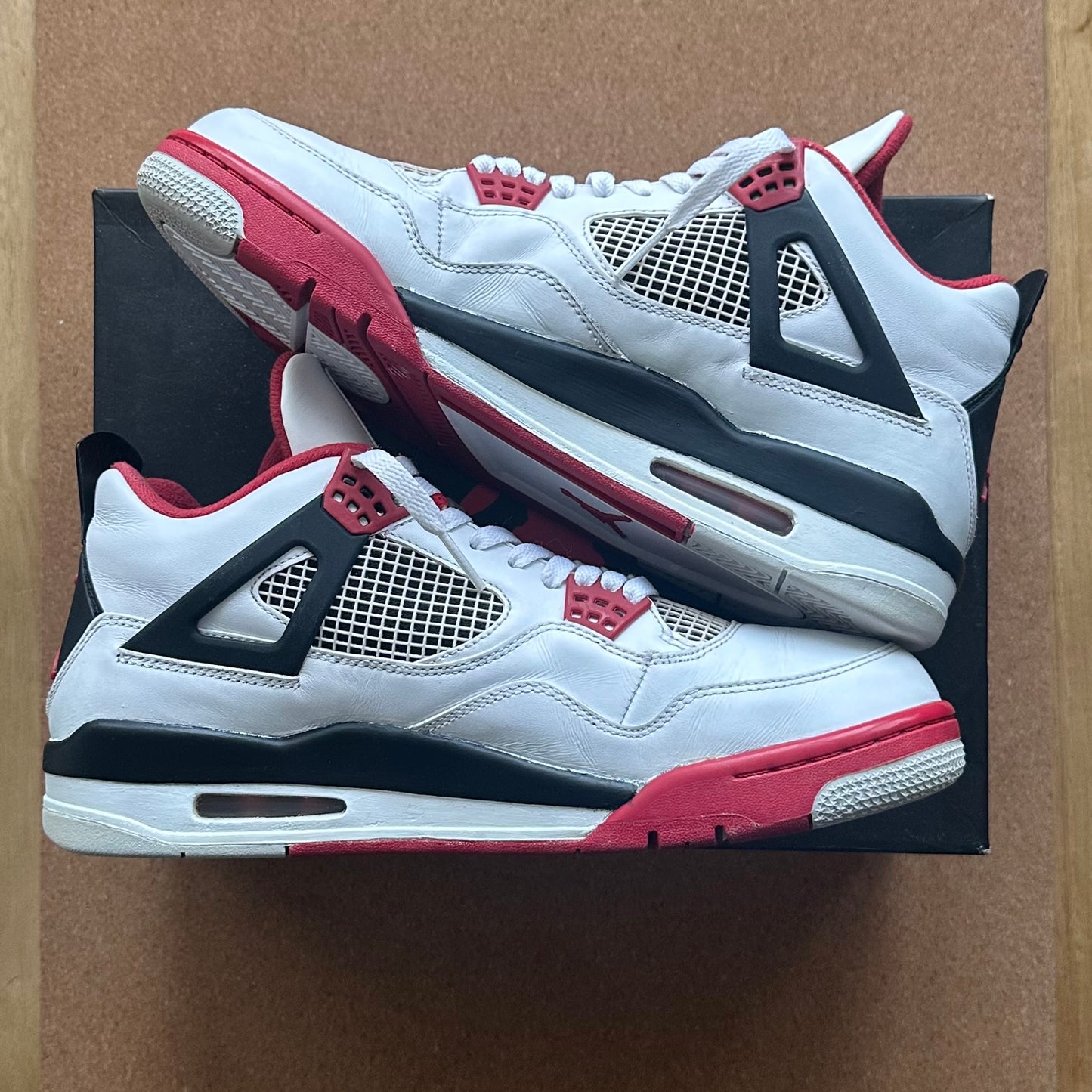 Preloved Air Jordan 4 Retro - Fire Red 2012 (UK 10)