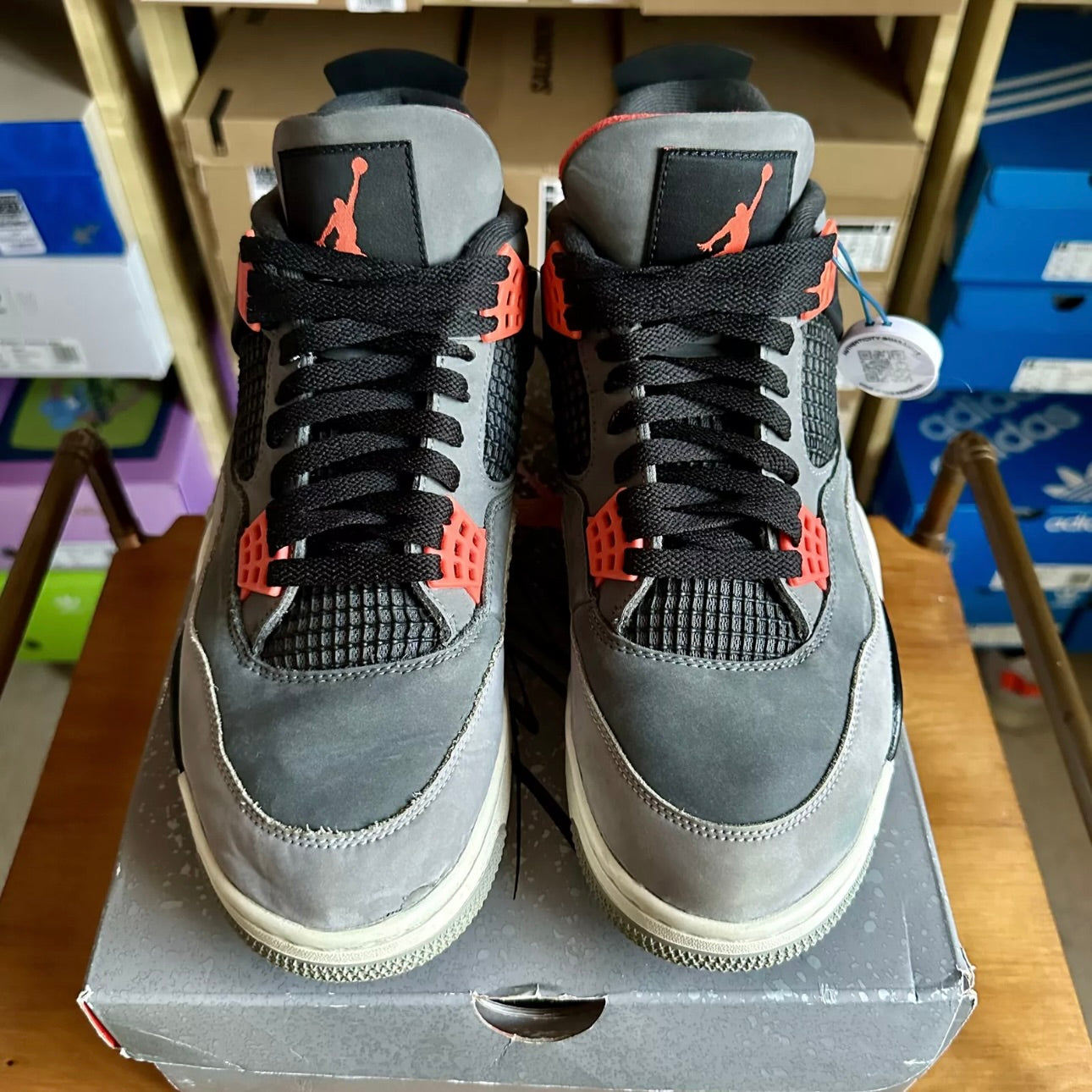 Preloved Air Jordan 4 Retro - Infrared 2022 (UK 10)