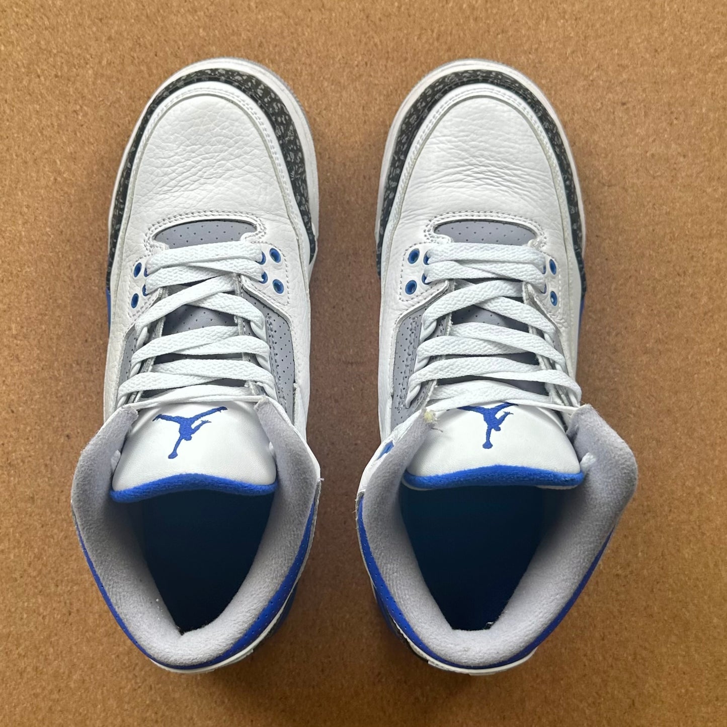 Preloved Air Jordan 3 Retro Mid GS - Racer Blue (UK 6/EU 40)