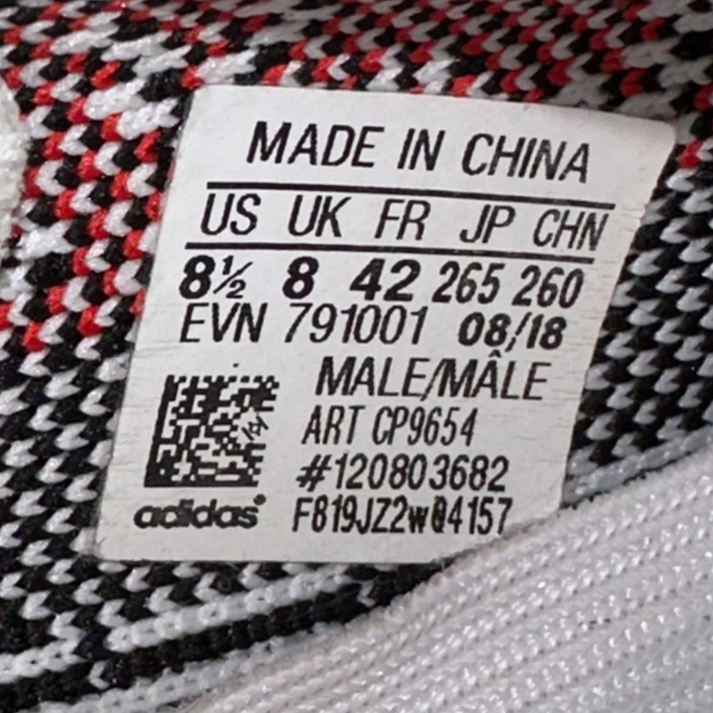 Preloved Yeezy Boost 350V2 - Zebra (UK 8)