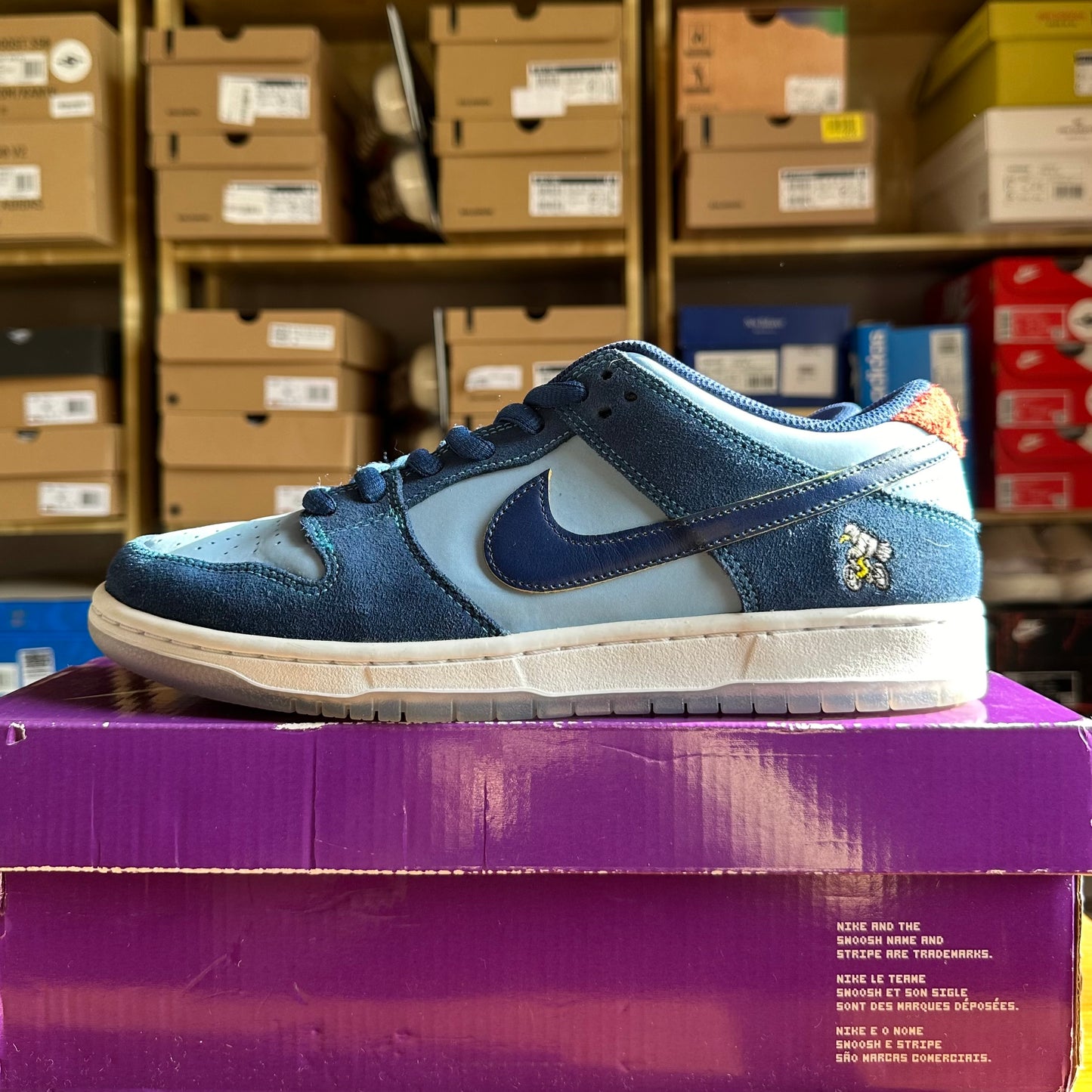 Preloved - Nike Dunk SB PRM - Why So Sad? (UK 8)
