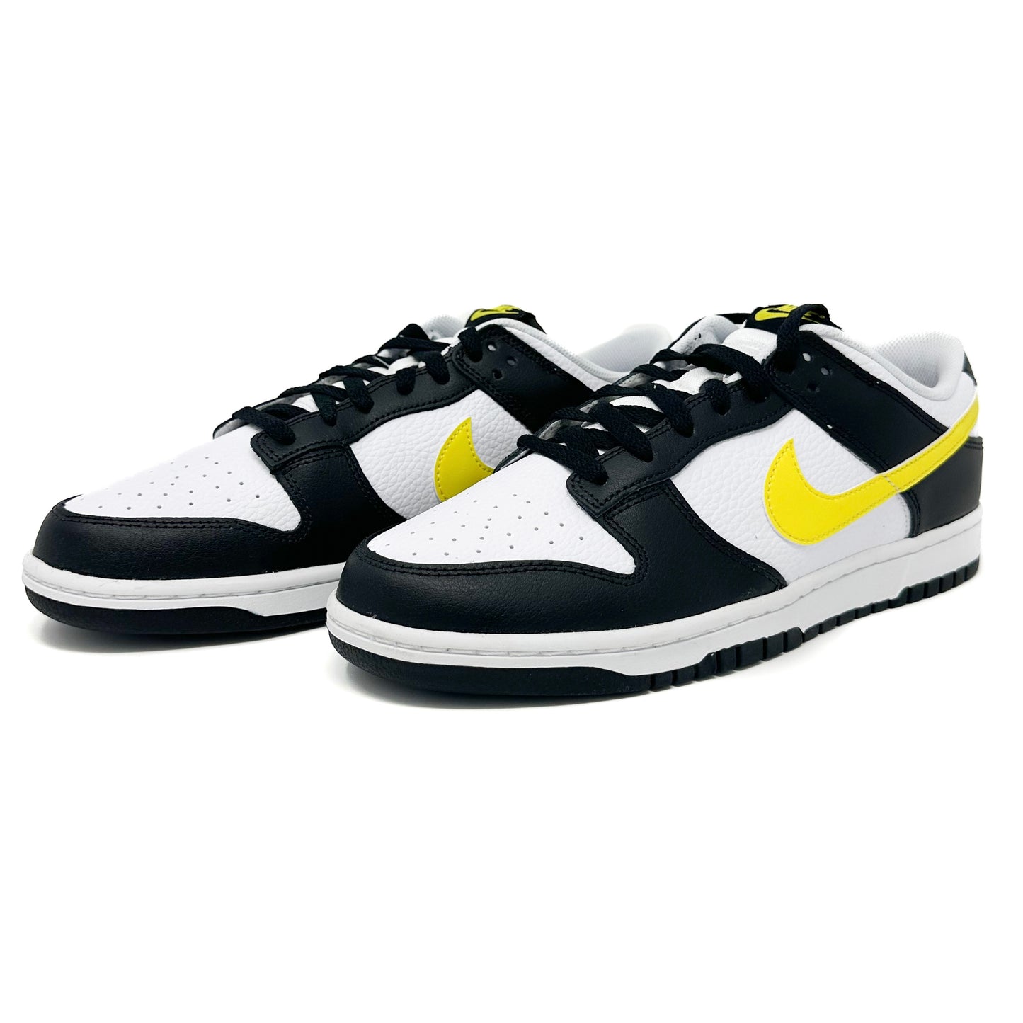 Nike Dunk Low - Black/Yellow Swoosh
