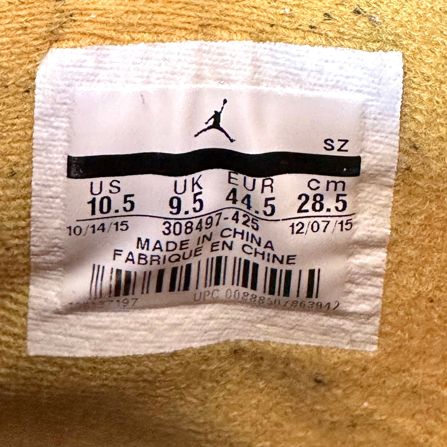 Preloved Air Jordan 4 Retro - Dunk From Above (UK 9.5)