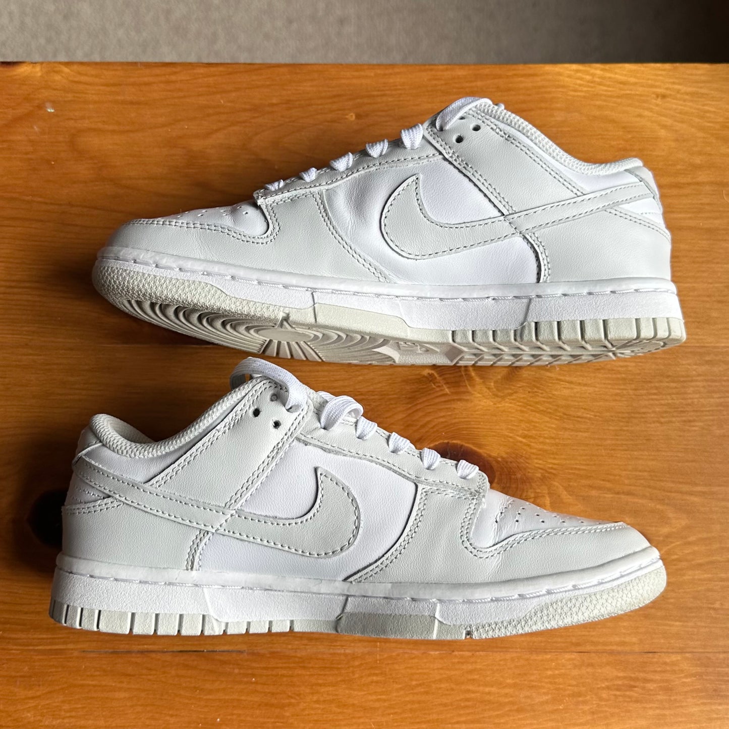 Preloved Nike Dunk Low (W) - Photon Dust (UK 3.5) - No Box