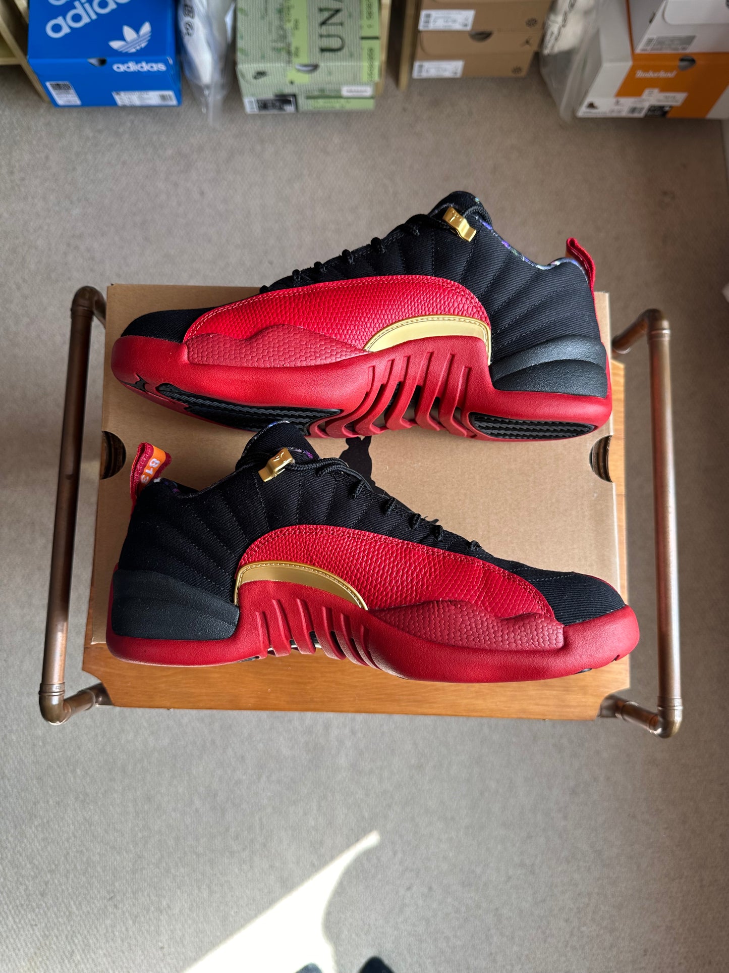 Preloved Air Jordan 12 Super Bowl XV (UK 8)
