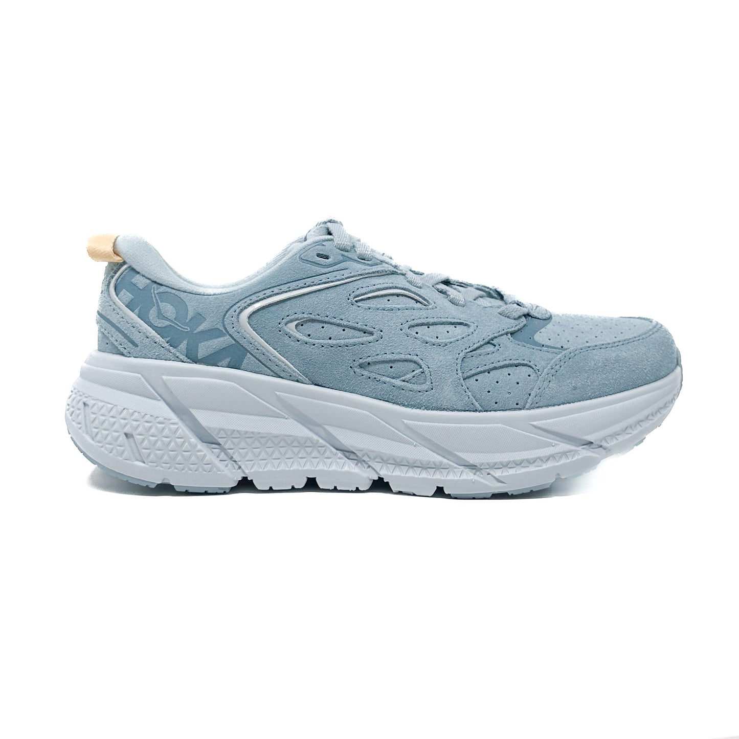 Hoka Clifton L Suede Elite Terrain System - Cloud Blue/Ice Flow