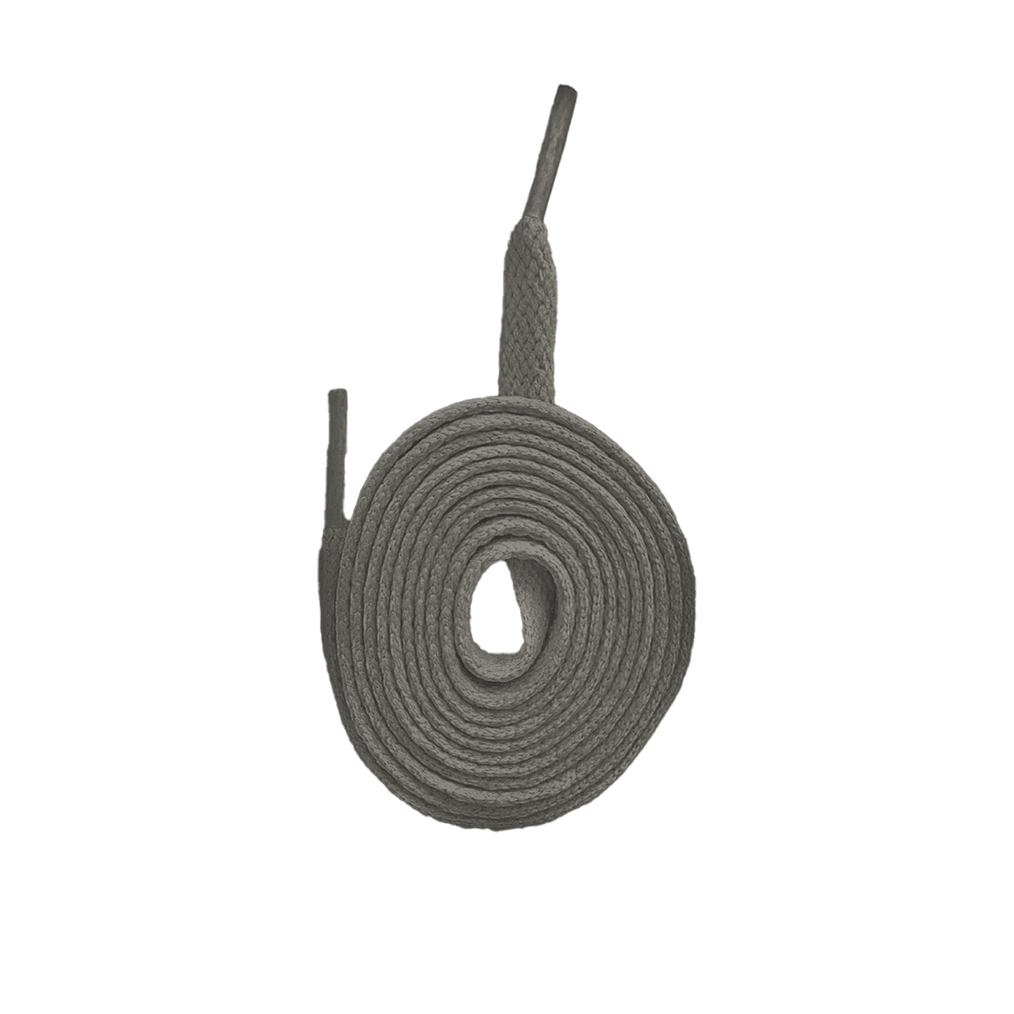 Dark Grey Flat Shoe Laces - 8mm Wide (Multiple Lengths)