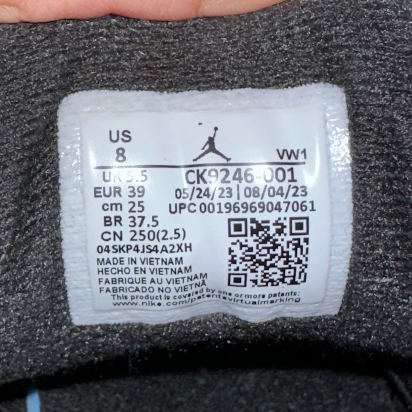 UK 5.5 - Air Jordan 3 Retro (W) - Off Noir