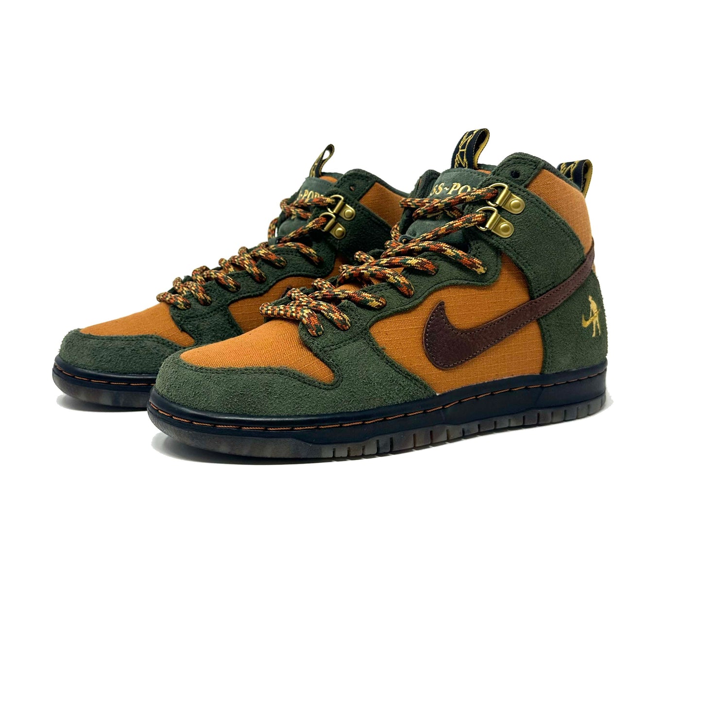 Nike x Pass~Port SB Dunk High QS - Workboot Green