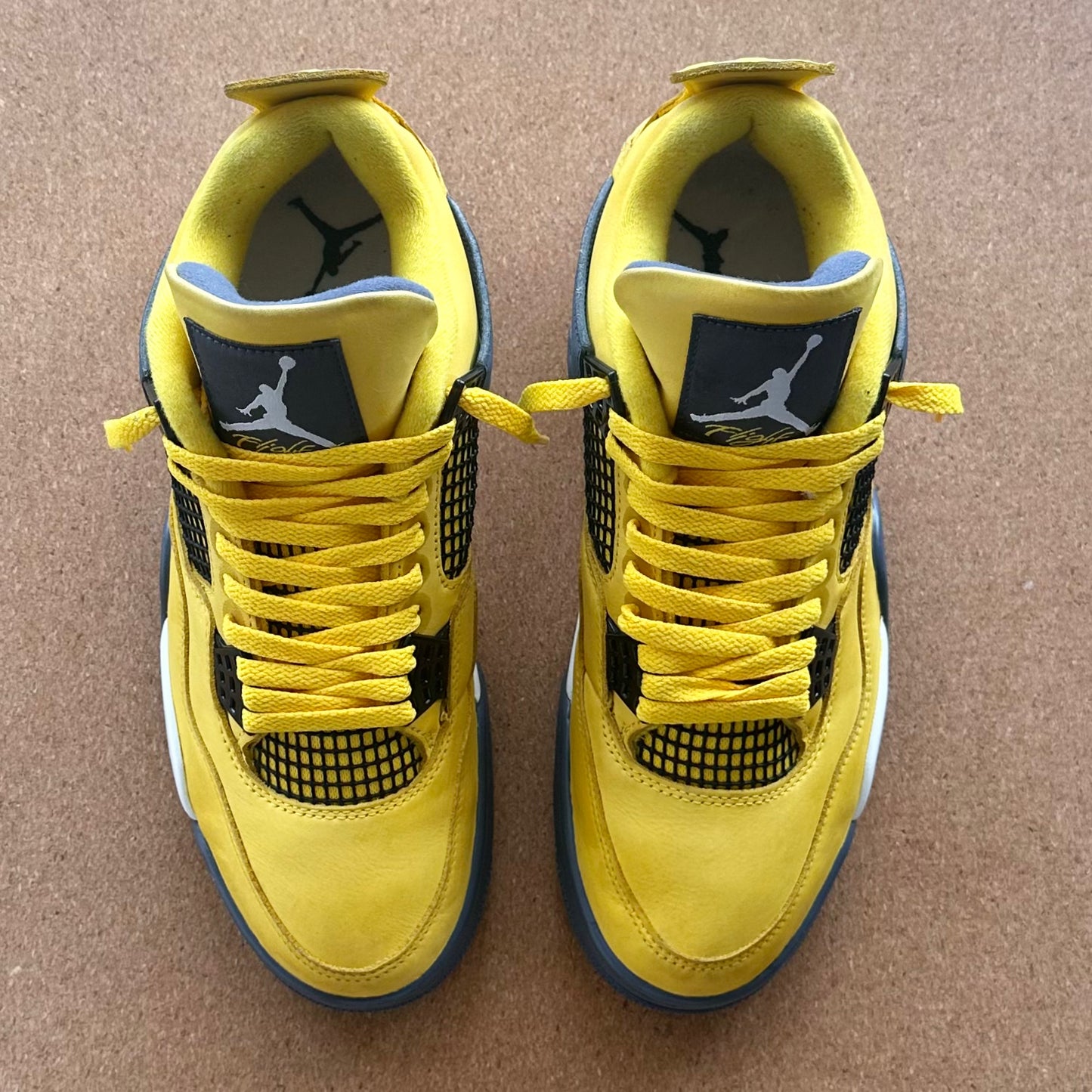 Preloved Air Jordan 4 Retro Mid - Lightning 2021 (UK 8)