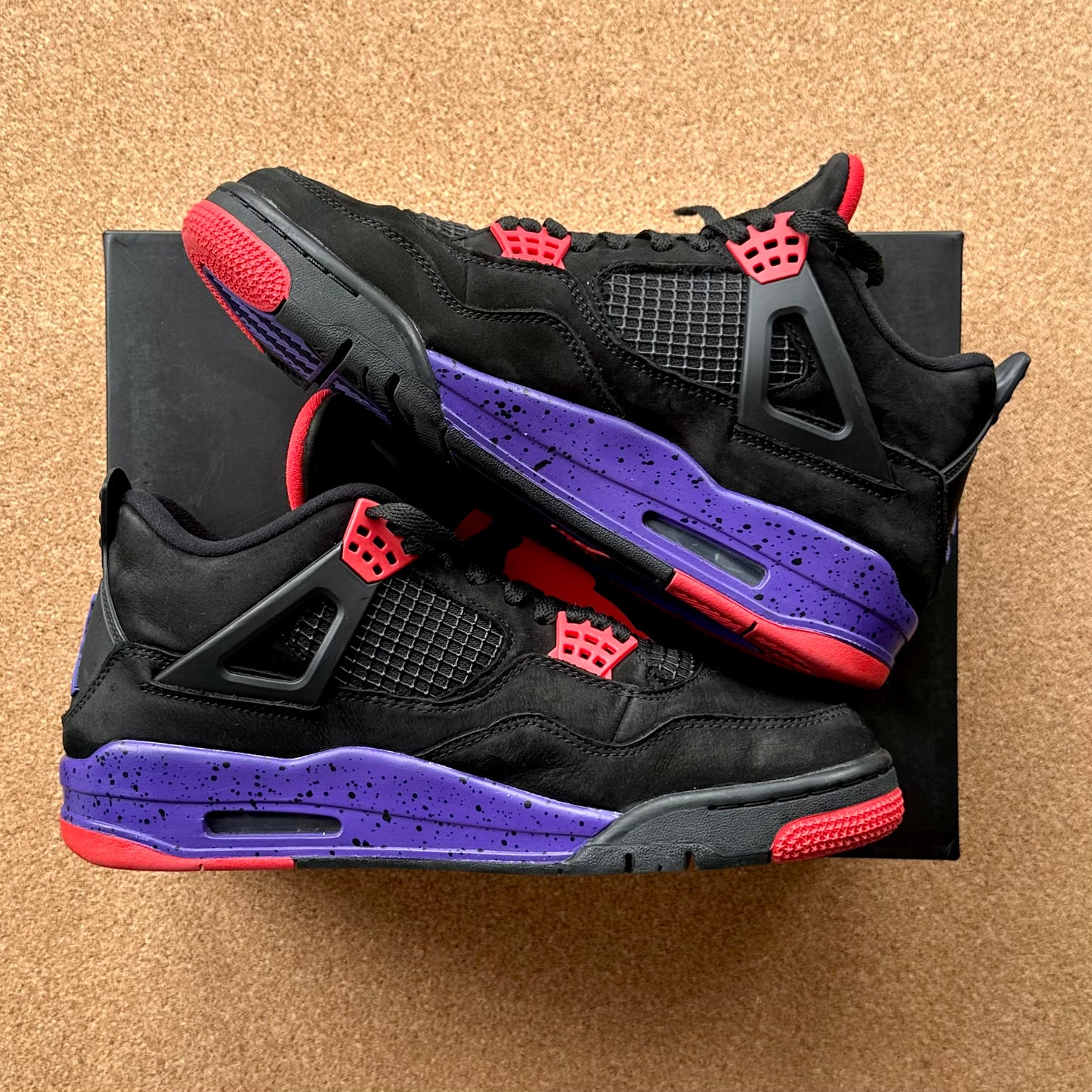 Preloved Air Jordan 4 Retro - Raptors (UK 8.5)