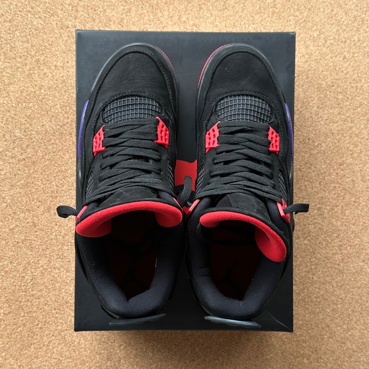 Preloved Air Jordan 4 Retro - Raptors (UK 8.5)