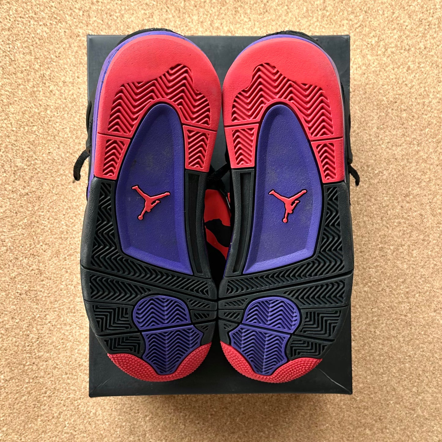 Preloved Air Jordan 4 Retro - Raptors (UK 8.5)
