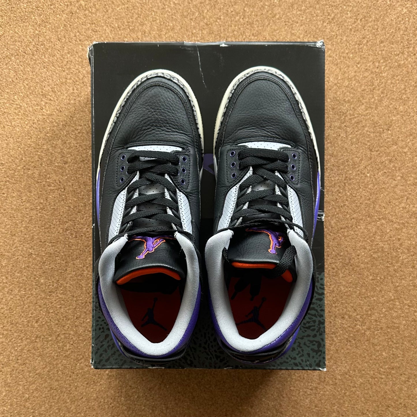 Preloved - Air Jordan 3 - Court Purple (UK 8)