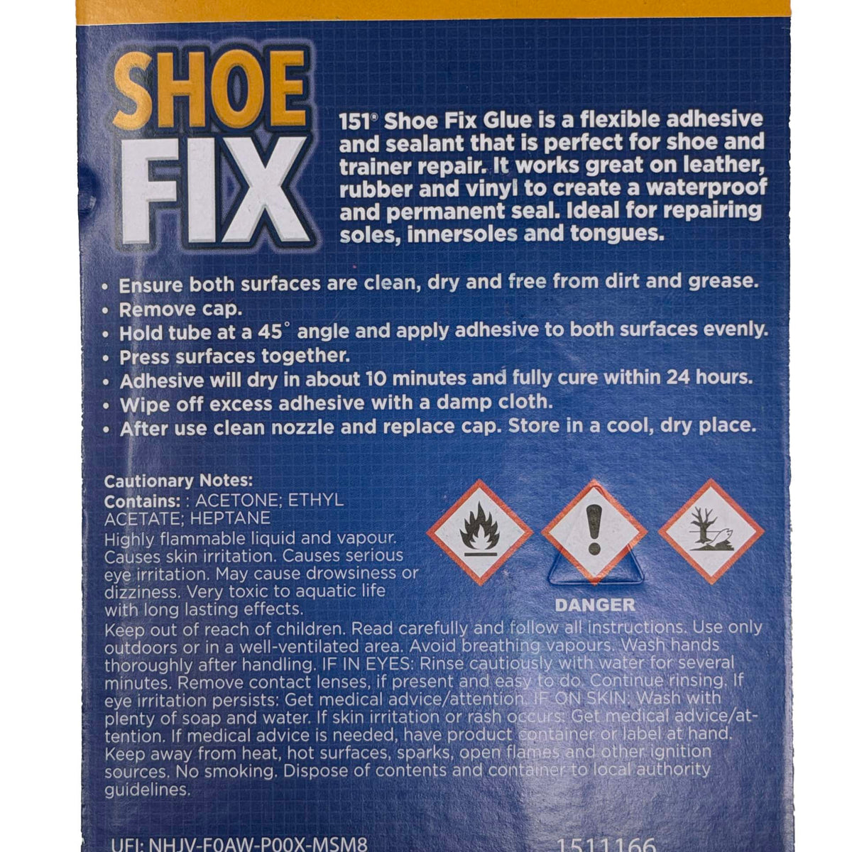 151 Sneaker & Shoe Fix Glue (30ml) – Waterproof Sole & Leather Repair Adhesive