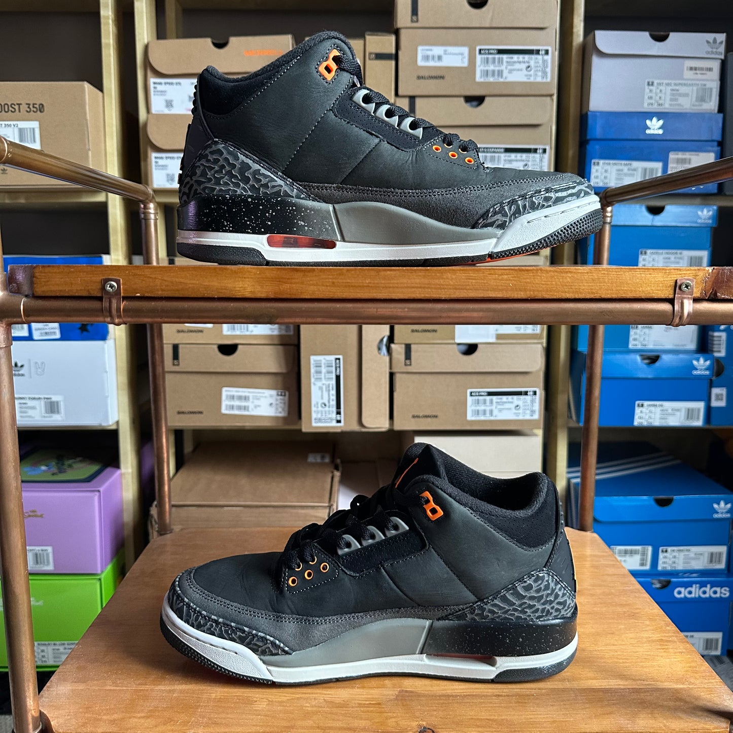Preloved Air Jordan 3 - Fear (UK 8.5) - No Box