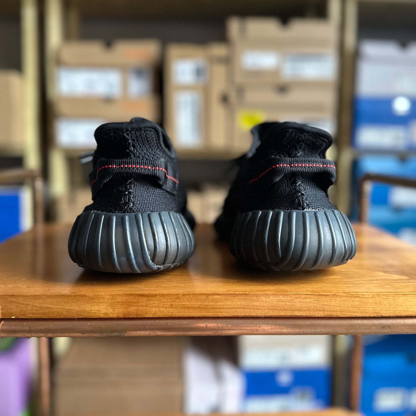 Preloved Yeezy Boost 350V2 - Bred (UK 8) - No Box