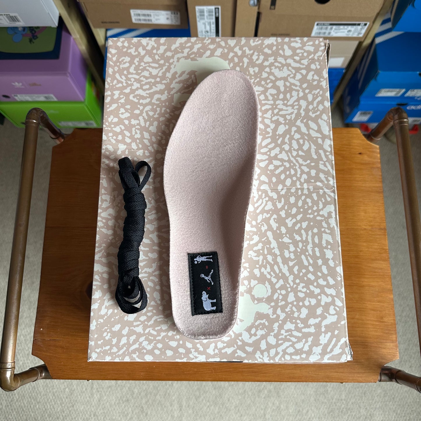 Preloved Air Jordan 3 Retro - Desert Elephant (UK 8)