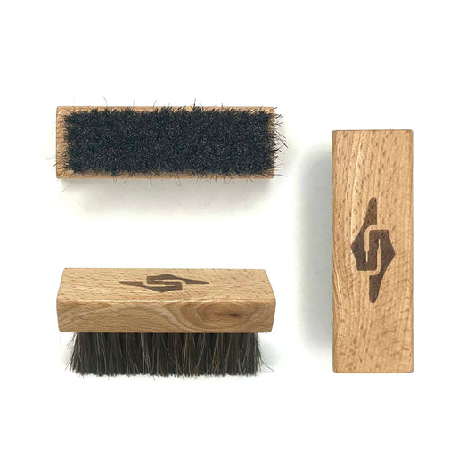 Premium Horse Hair Shoe Cleaning Brush