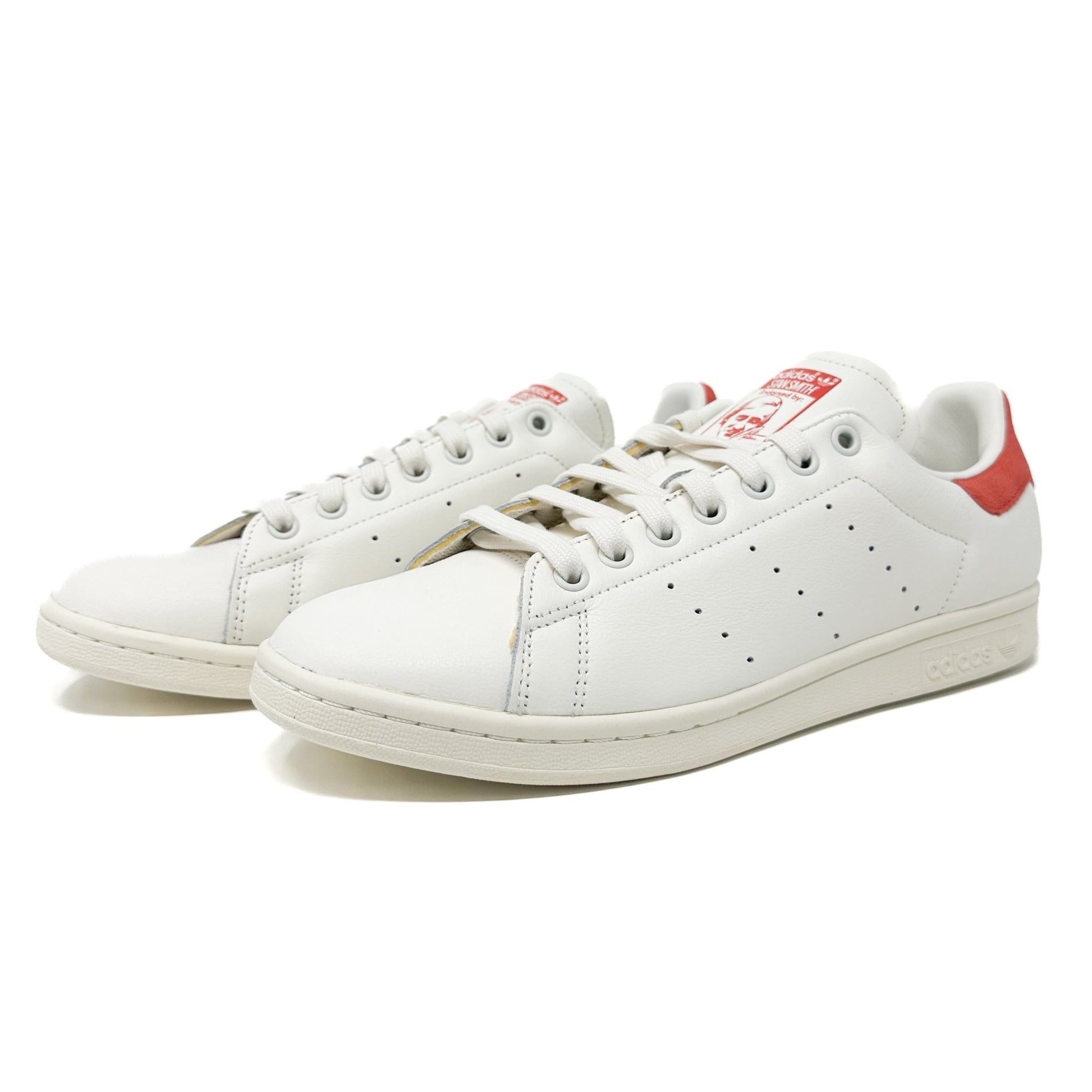 Adidas Originals Stan Smith - Off White/Preloved Red - Cherry Picked Kicks