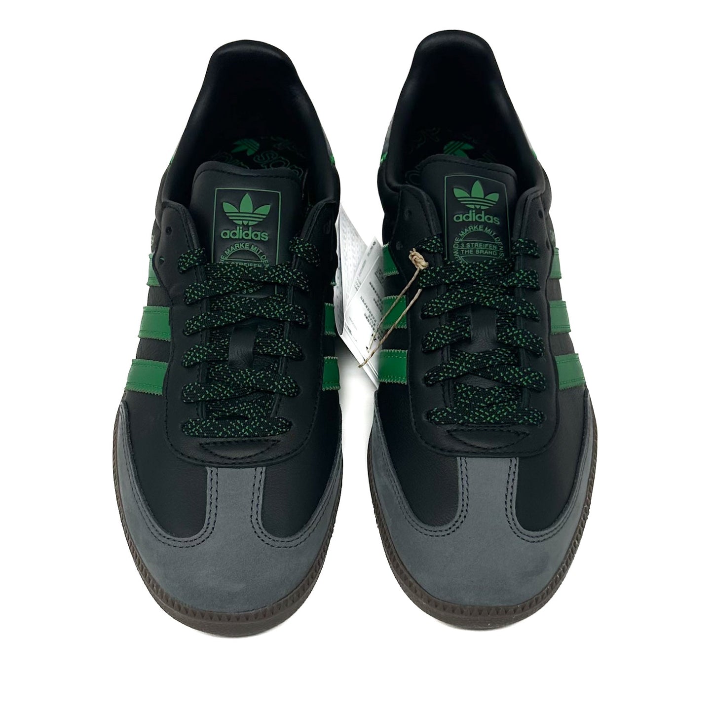 Adidas Samba OG (W) - Carbon/Black/Green - Cherry Picked Kicks