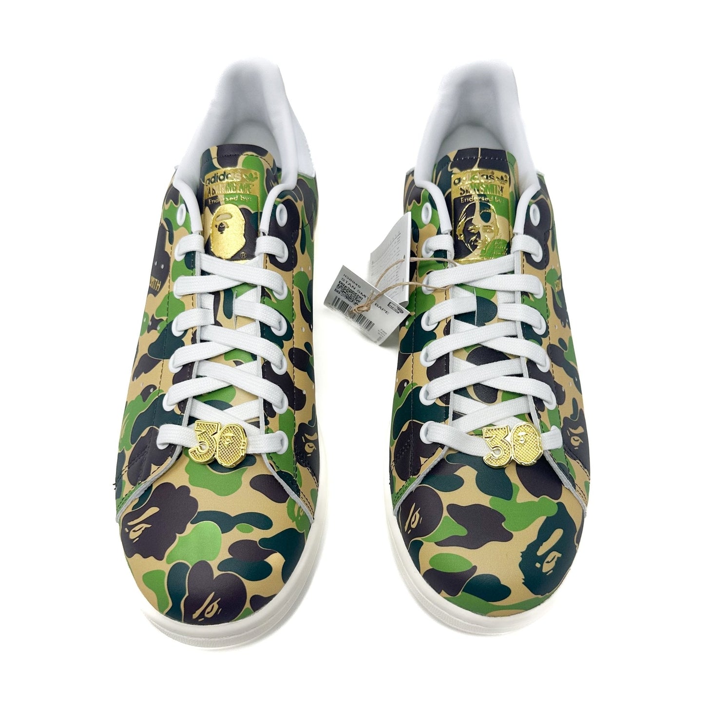 Adidas Stan Smith x BAPE - ABC Camo - Cherry Picked Kicks