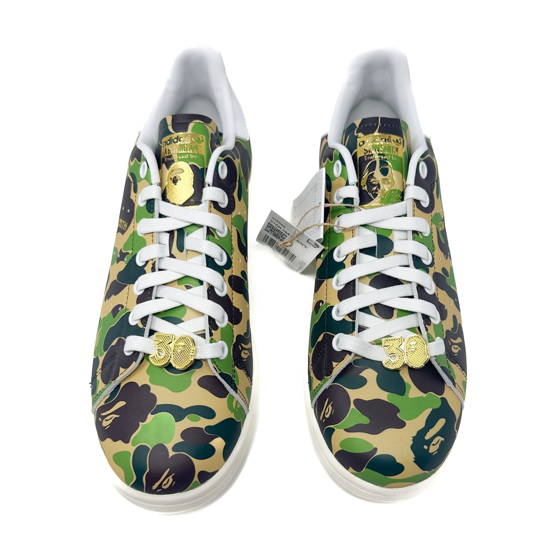 Adidas Stan Smith x BAPE - ABC Camo - Cherry Picked Kicks