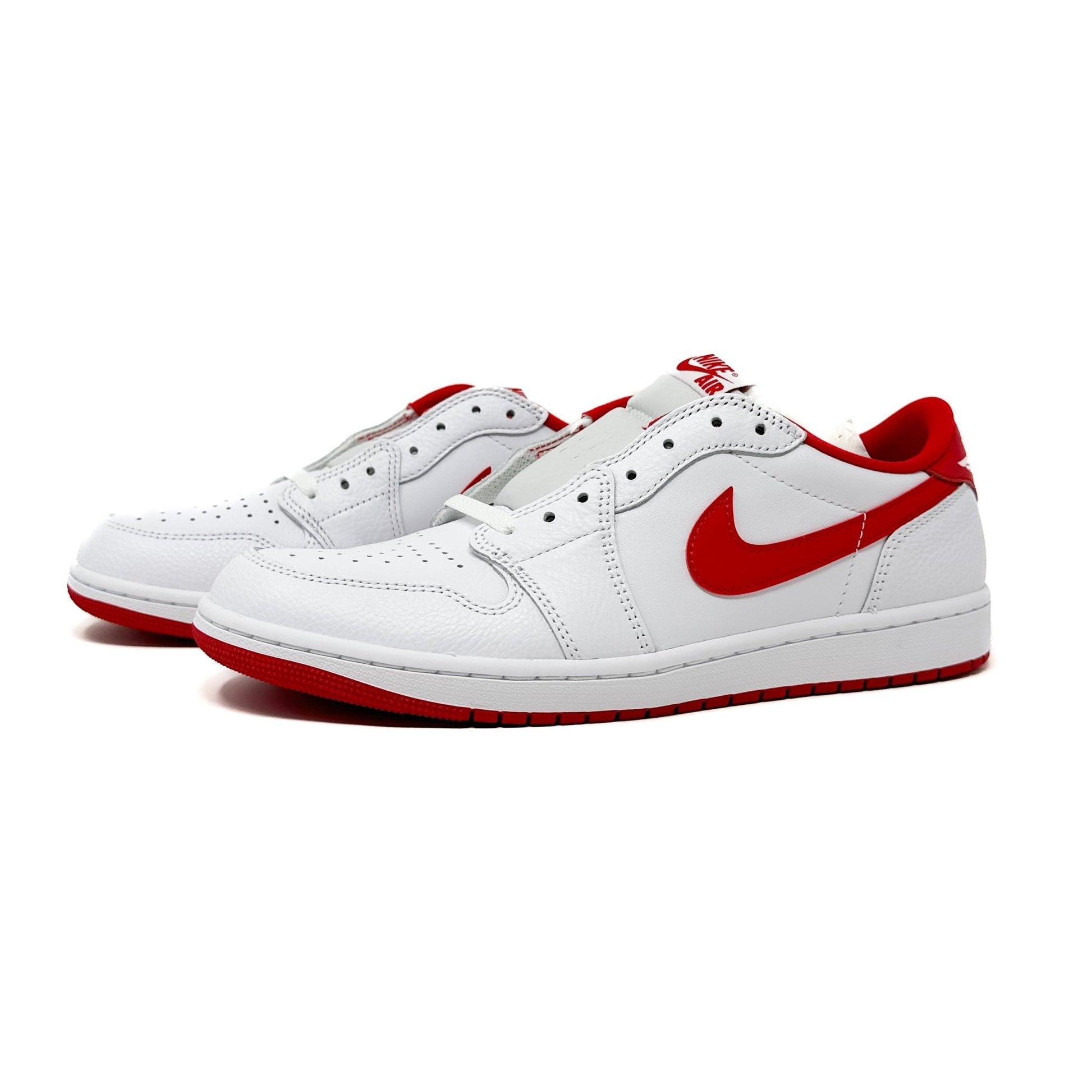 Air Jordan 1 Low OG - White/Red - Cherry Picked Kicks