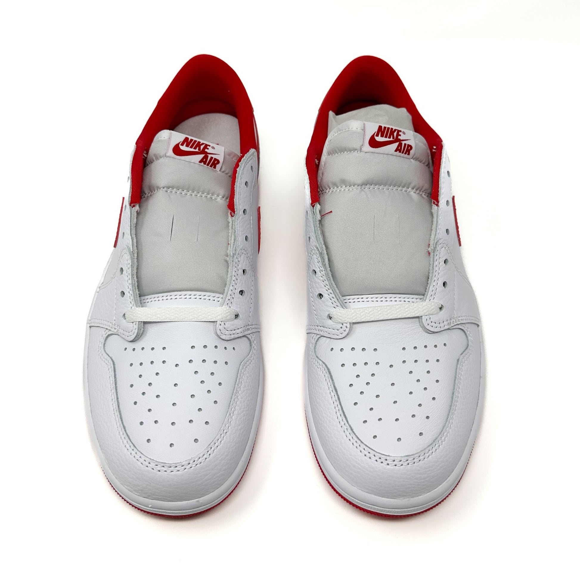 Air Jordan 1 Low OG - White/Red - Cherry Picked Kicks