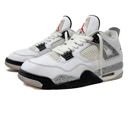 Preloved Air Jordan 4 Retro OG Mid - White Cement 2015 (UK 8.5)