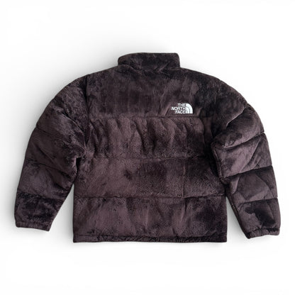 The North Face Nuptse Versa Velour Puffer Jacket - Coal Brown