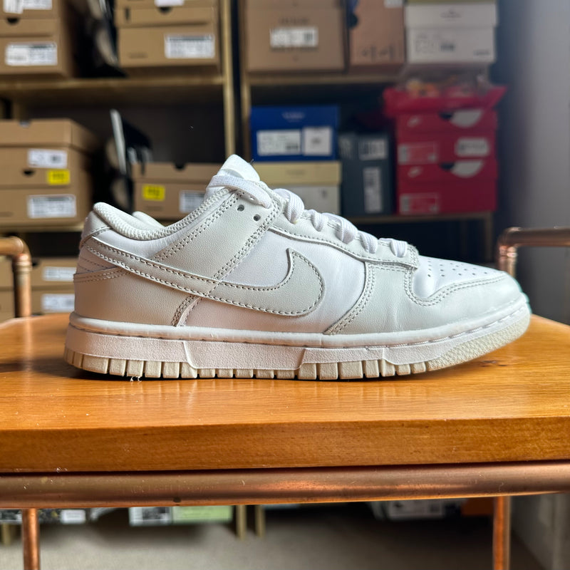 Preloved Nike Dunk Low (W) - Photon Dust (UK 3.5) - No Box