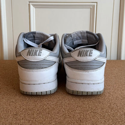Preloved Nike Dunk Low Retro - White Grey (UK 7.5)