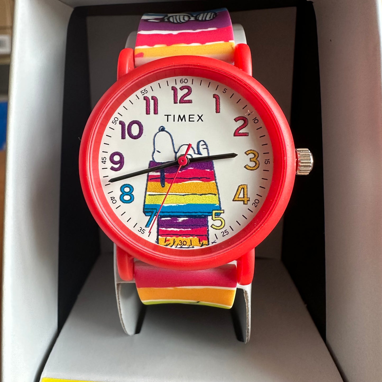 Timex x Peanuts Watch with Silicone Strap