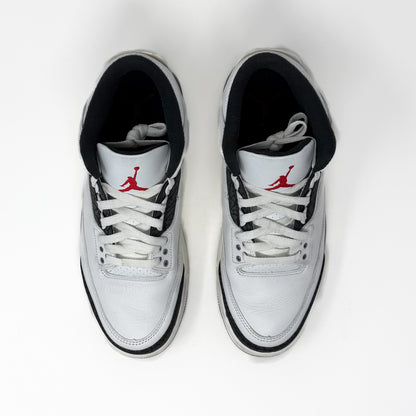 Preloved Air Jordan 3 Retro - Cement Grey