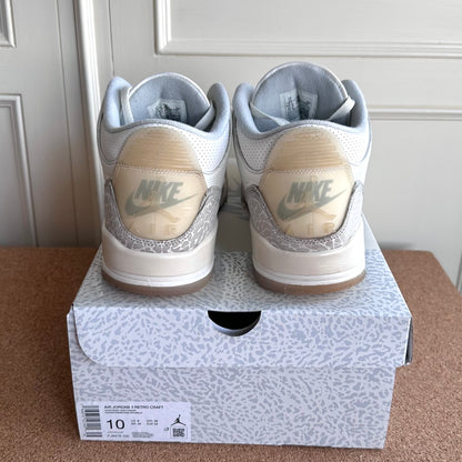 Preloved Air Jordan 3 Retro - Craft Ivory (UK 9)