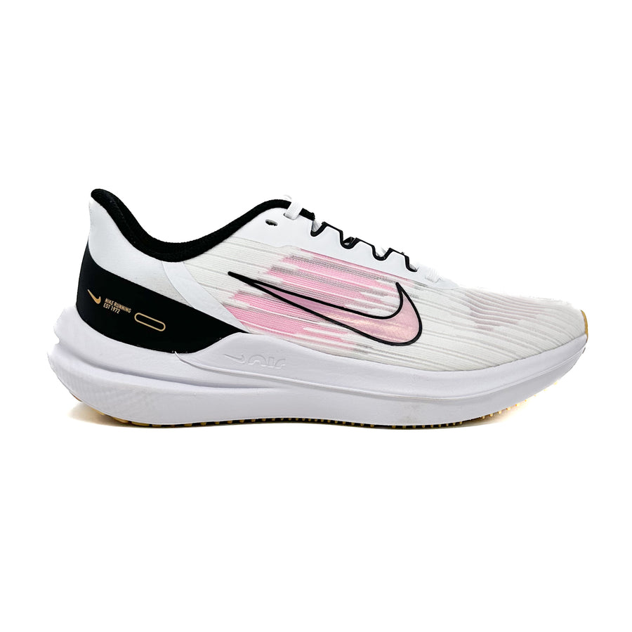 Nike Air Winflo 9 (W) - White/Pink Shell/Black