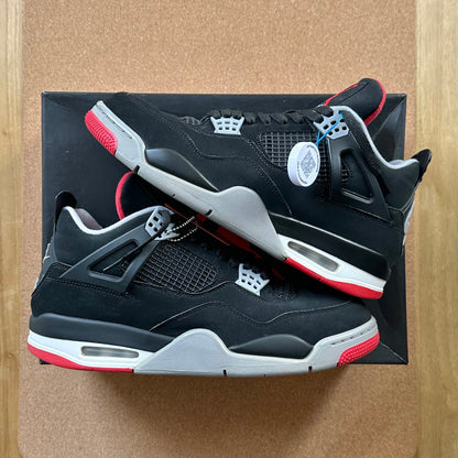 Preloved Air Jordan 4 - Bred 2019 (UK 8)