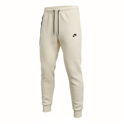 Nike Tech Fleece Joggers - Coconut Milk/Black